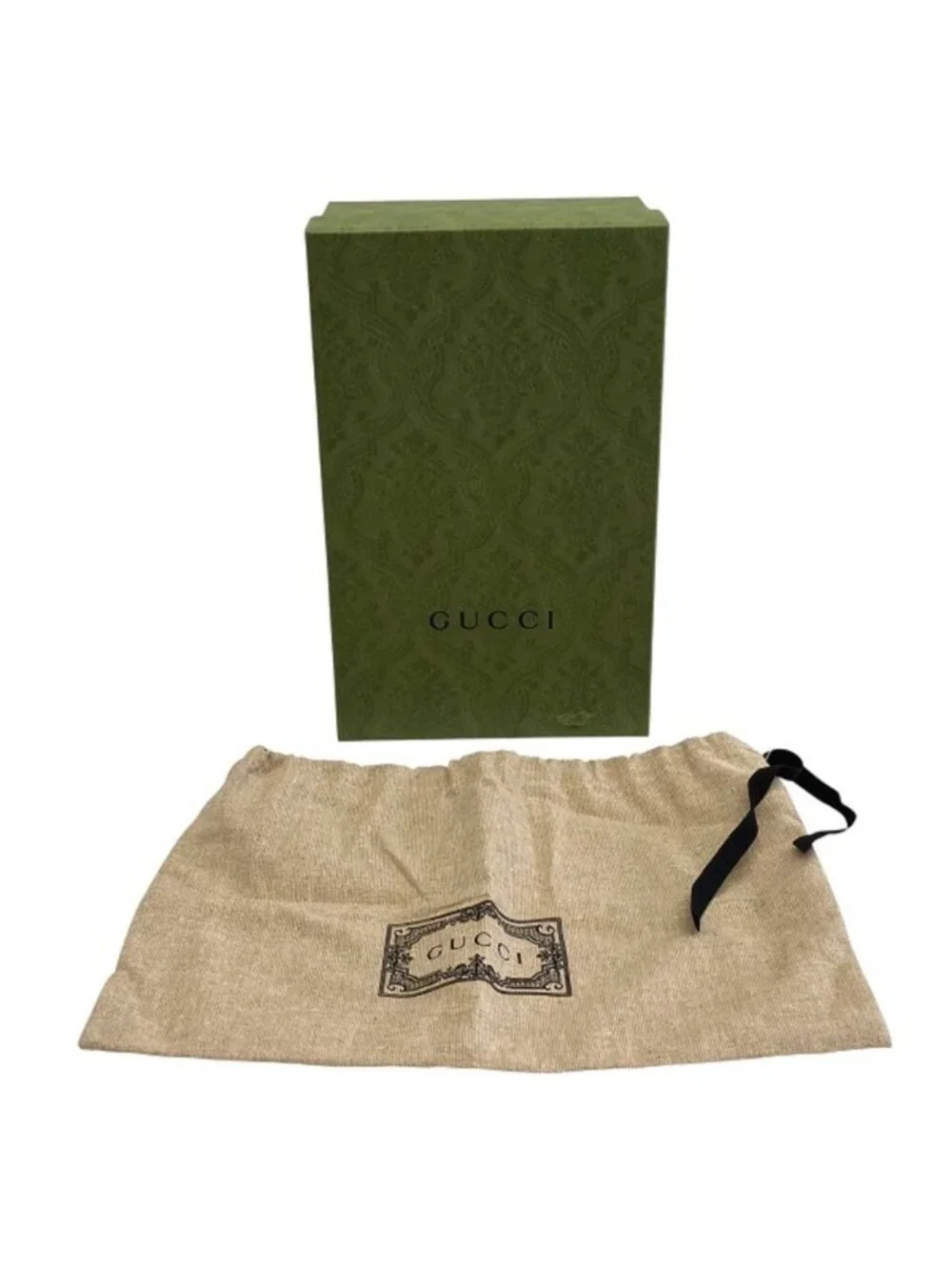 Gucci GG Supreme Shoulder Bag Canvas Leather